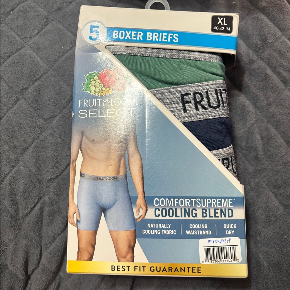Fruit of the loom boxer briefs XL